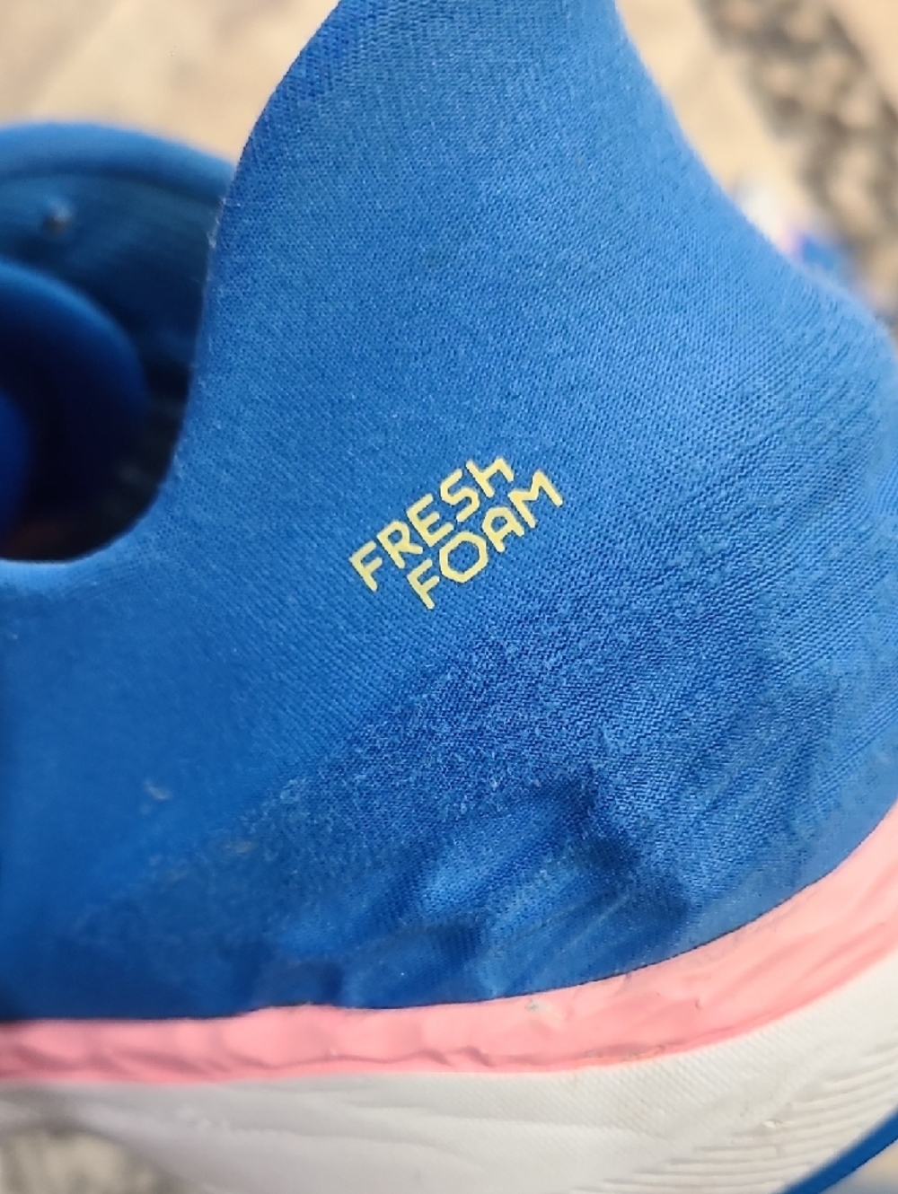 New Balance Blue and Pink Women's Running Shoes - Picture 10 of 10